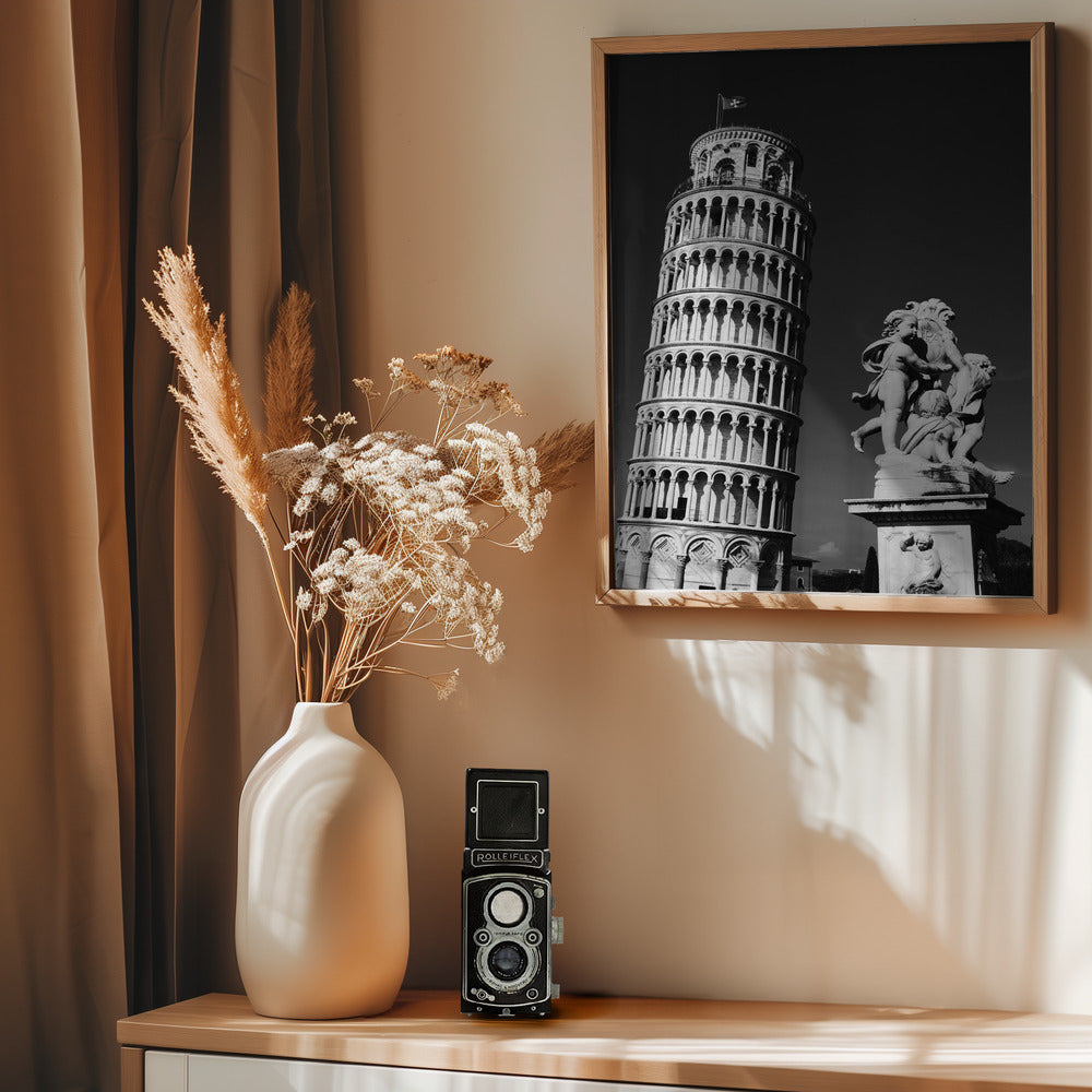 The Leaning Tower of Pisa - Poster / Art Print - interiör