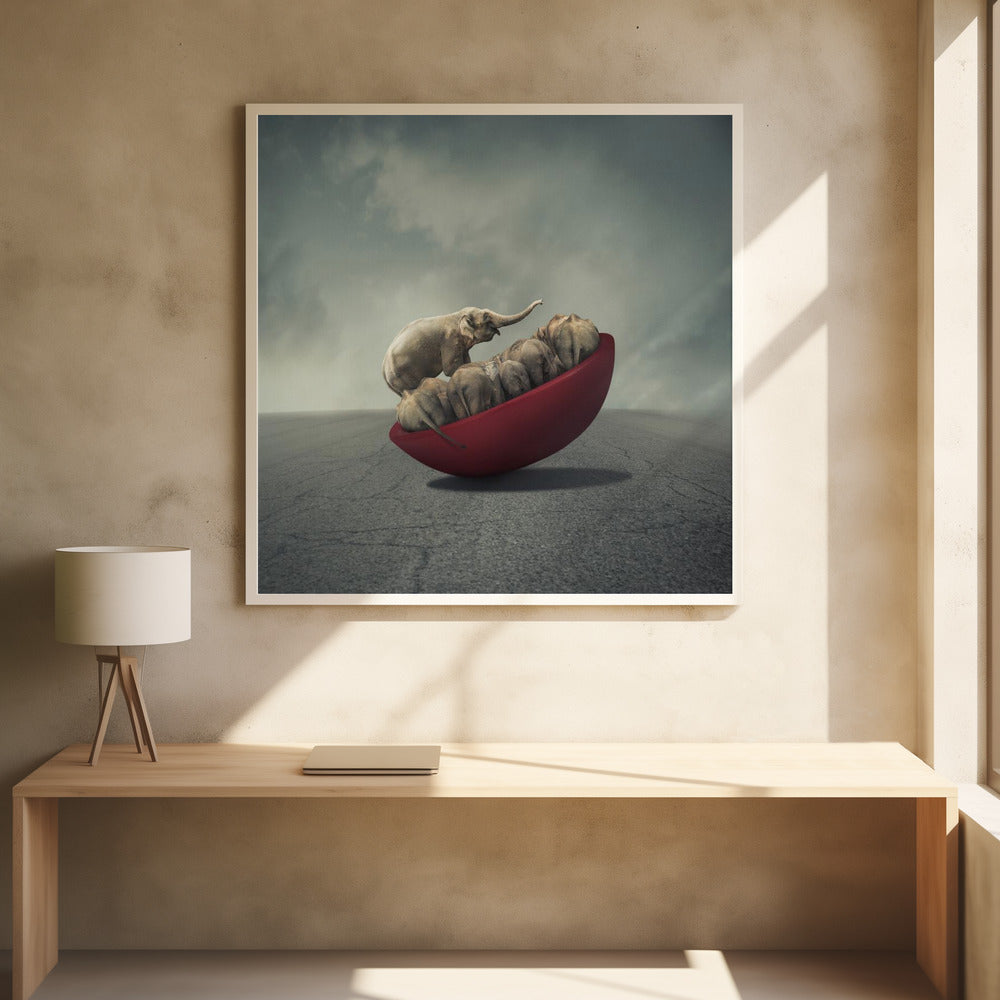Life is a balance - Poster / Art Print - interiör