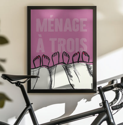 Three's Company - Poster / Art Print - interiör