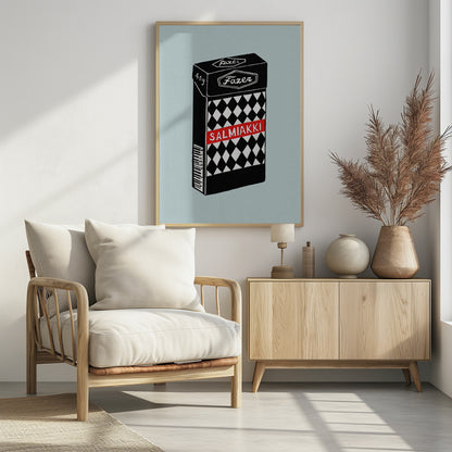 Salmiakki - Poster / Art Print - interiör
