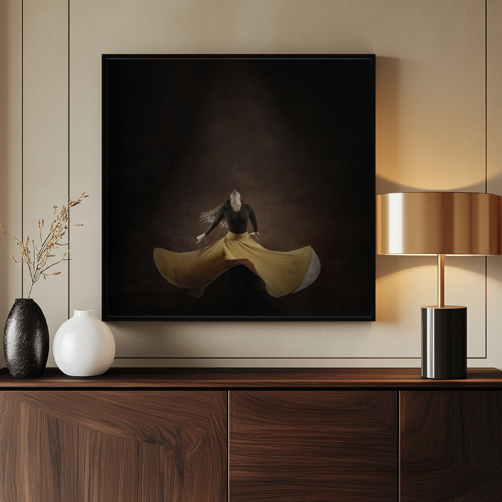 Iranian Dancer - Poster / Art Print - interiör