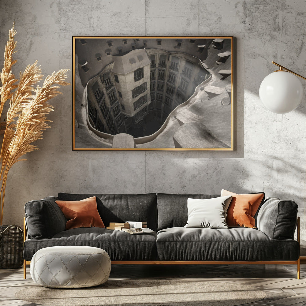 Casa Mila - Poster / Art Print - interiör