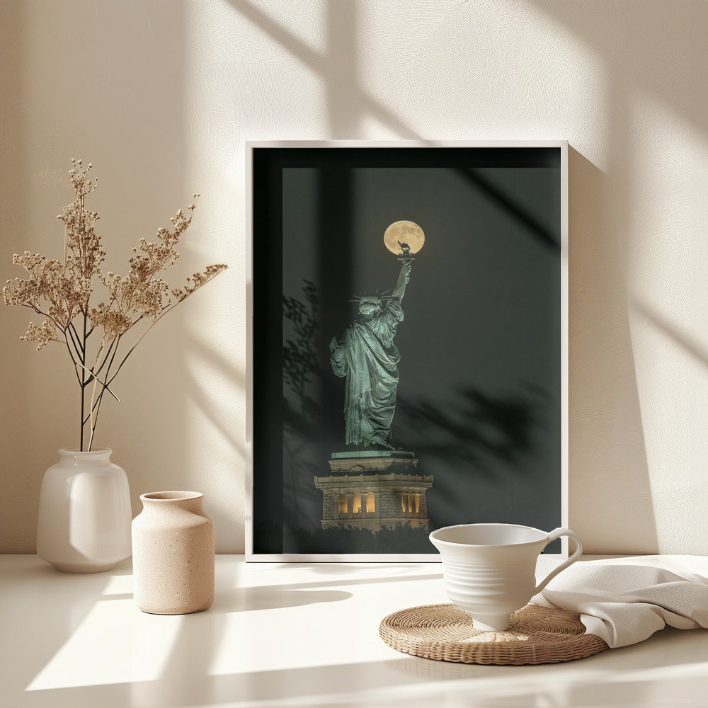 Statue of Liberty - Poster / Art Print - interiör