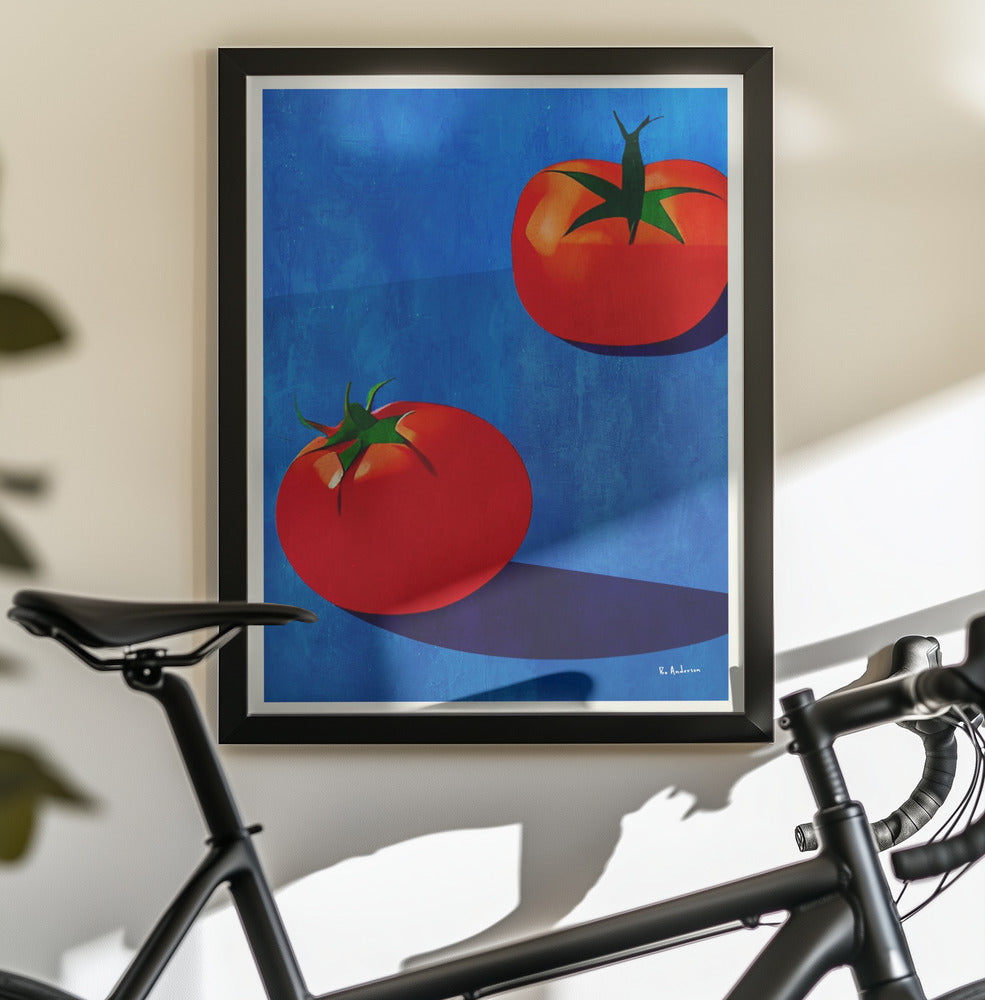 Deux Tomates - Poster / Art Print - interiör