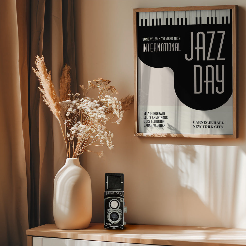 Jazzy Days - Poster / Art Print - interiör