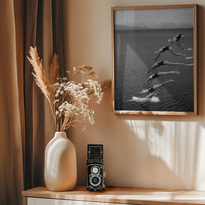 The beauty of diving - Poster / Art Print - interiör
