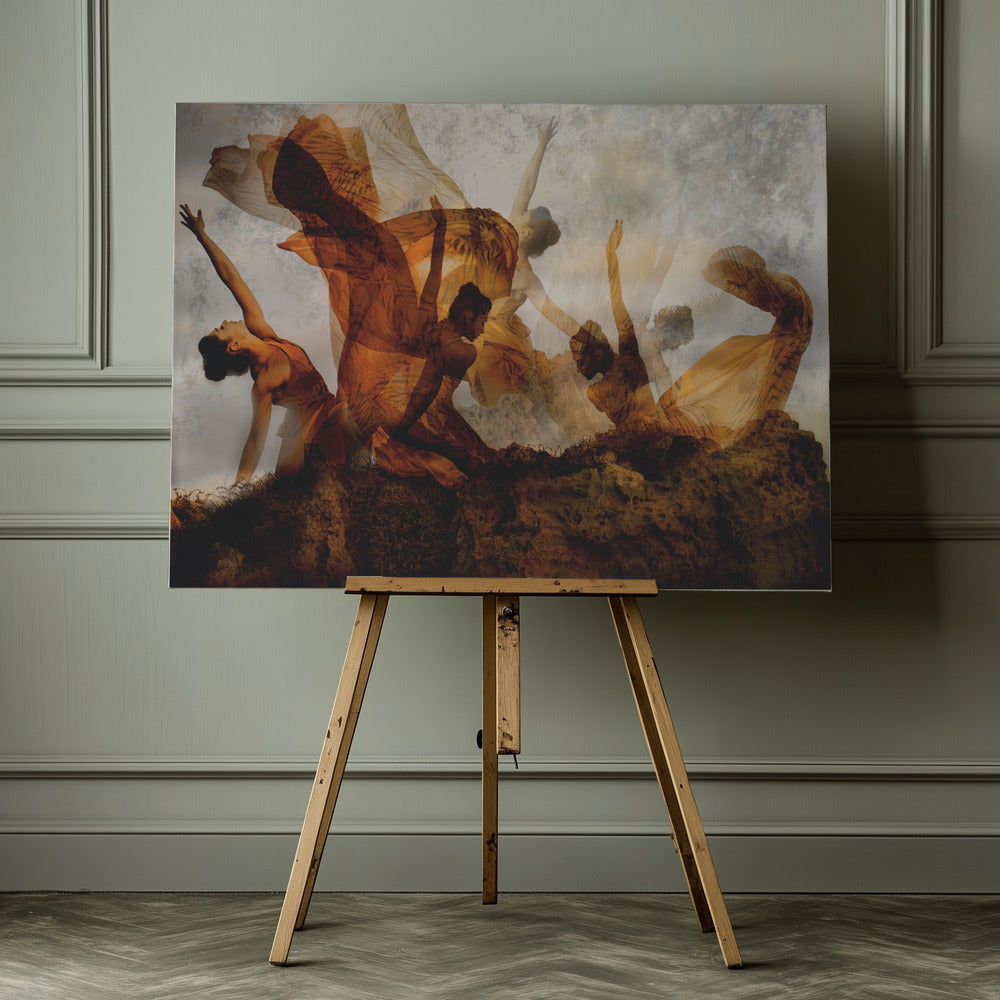 The nymph dance - Poster / Art Print - interiör