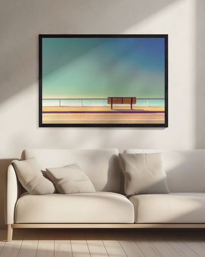 The Bench - Poster / Art Print - interiör