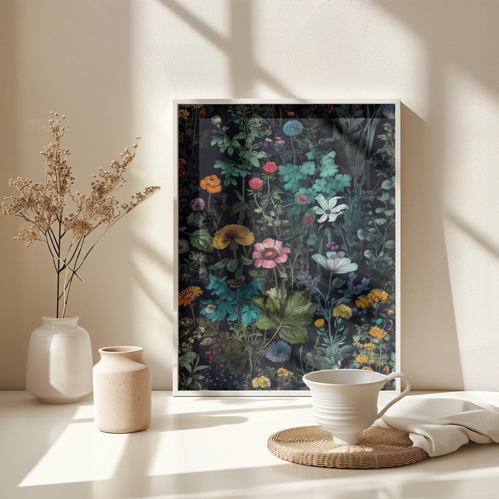 Meadow flowers 11 - Poster / Art Print - interiör