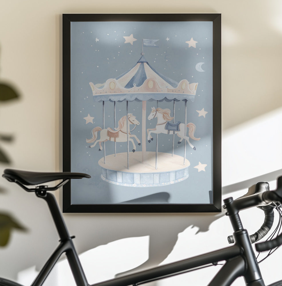 Happycarousel - Poster / Art Print - interiör