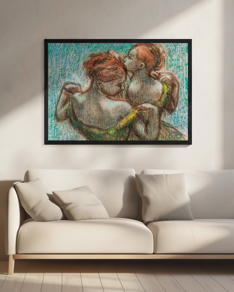 Two Dancers - Poster / Art Print - interiör