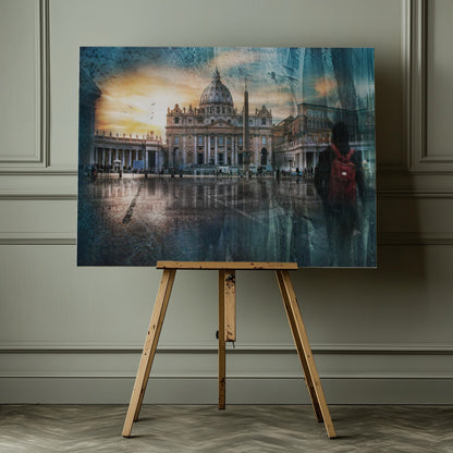 St. Peter's Square - Poster / Art Print - interiör