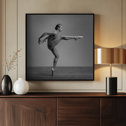 Ballerina march - Poster / Art Print - interiör