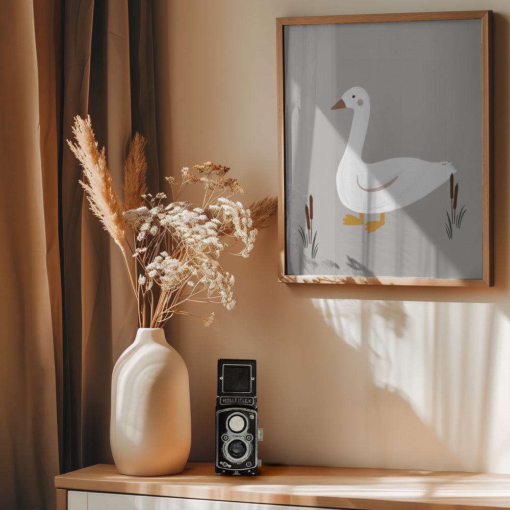 Little Goose 18x24 - Poster / Art Print - interiör
