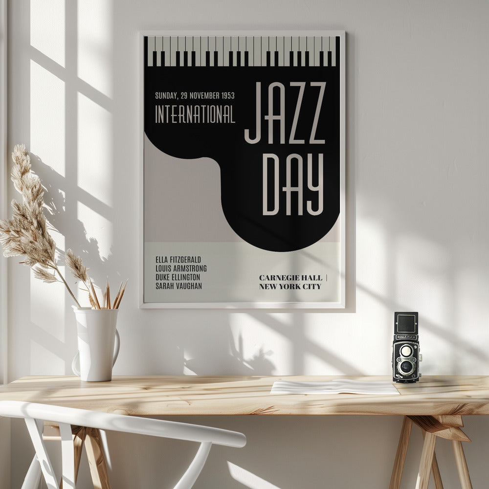 Jazzy Days - Poster / Art Print - interiör