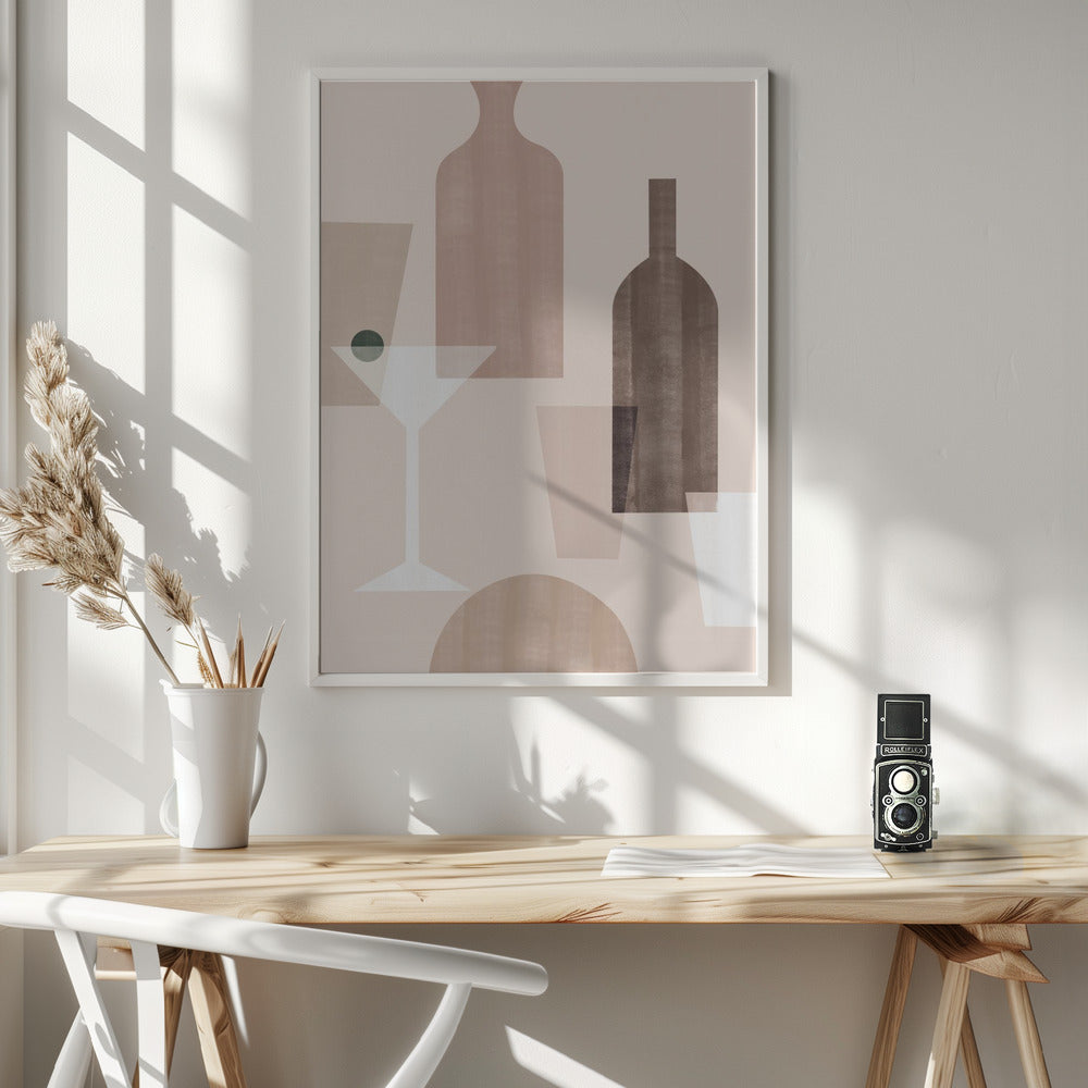 Martini - Poster / Art Print - interiör