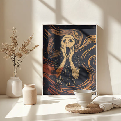 The Scream - Poster / Art Print - interiör