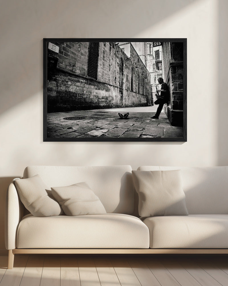 Silent Street - Poster / Art Print - interiör