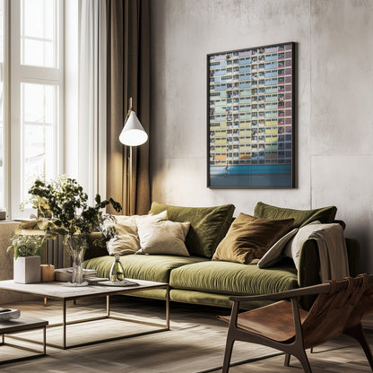 A Colorful Dream - Poster / Art Print - interiör