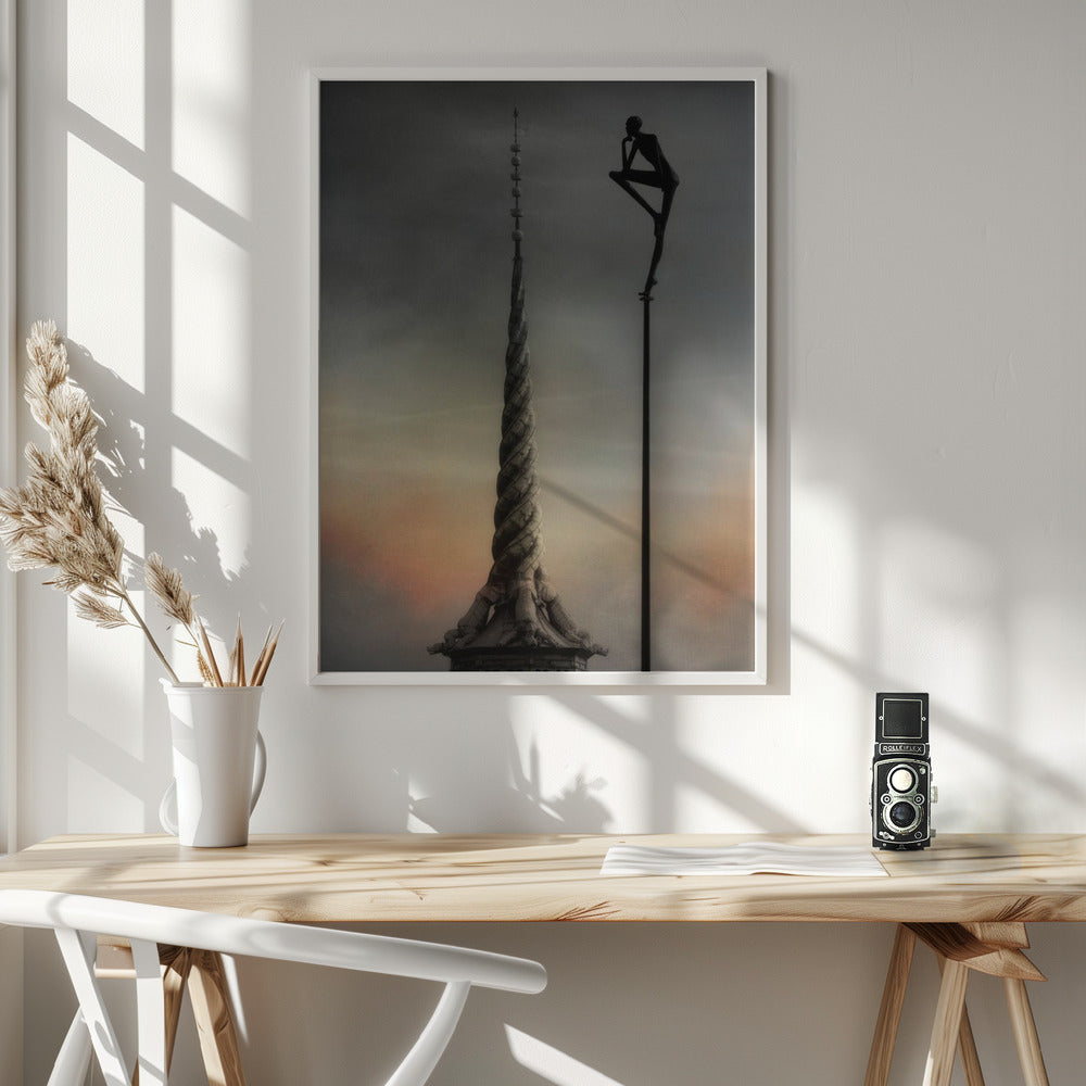 A tribute to the Dragonspire - Poster / Art Print - interiör