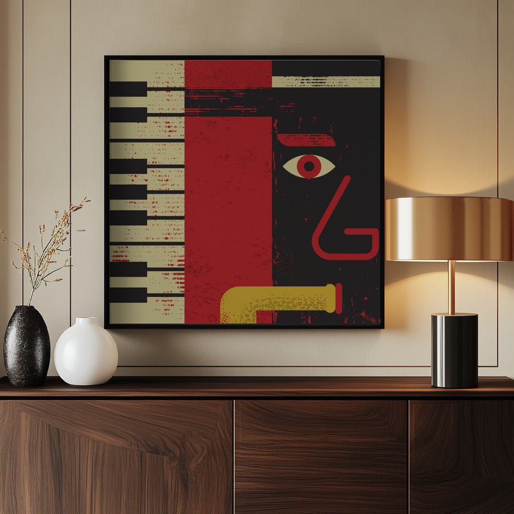 Jazz - Poster / Art Print - interiör