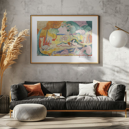 La Joie De Vivre, With Boarder - Poster / Art Print - interiör
