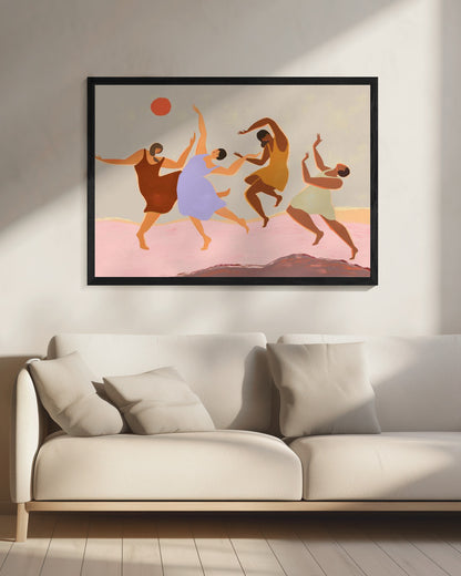 Together - Poster / Art Print - interiör