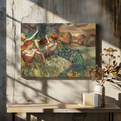 Four Dancers - Poster / Art Print - interiör
