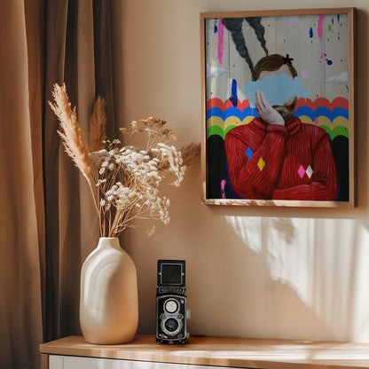 SAD - Poster / Art Print - interiör
