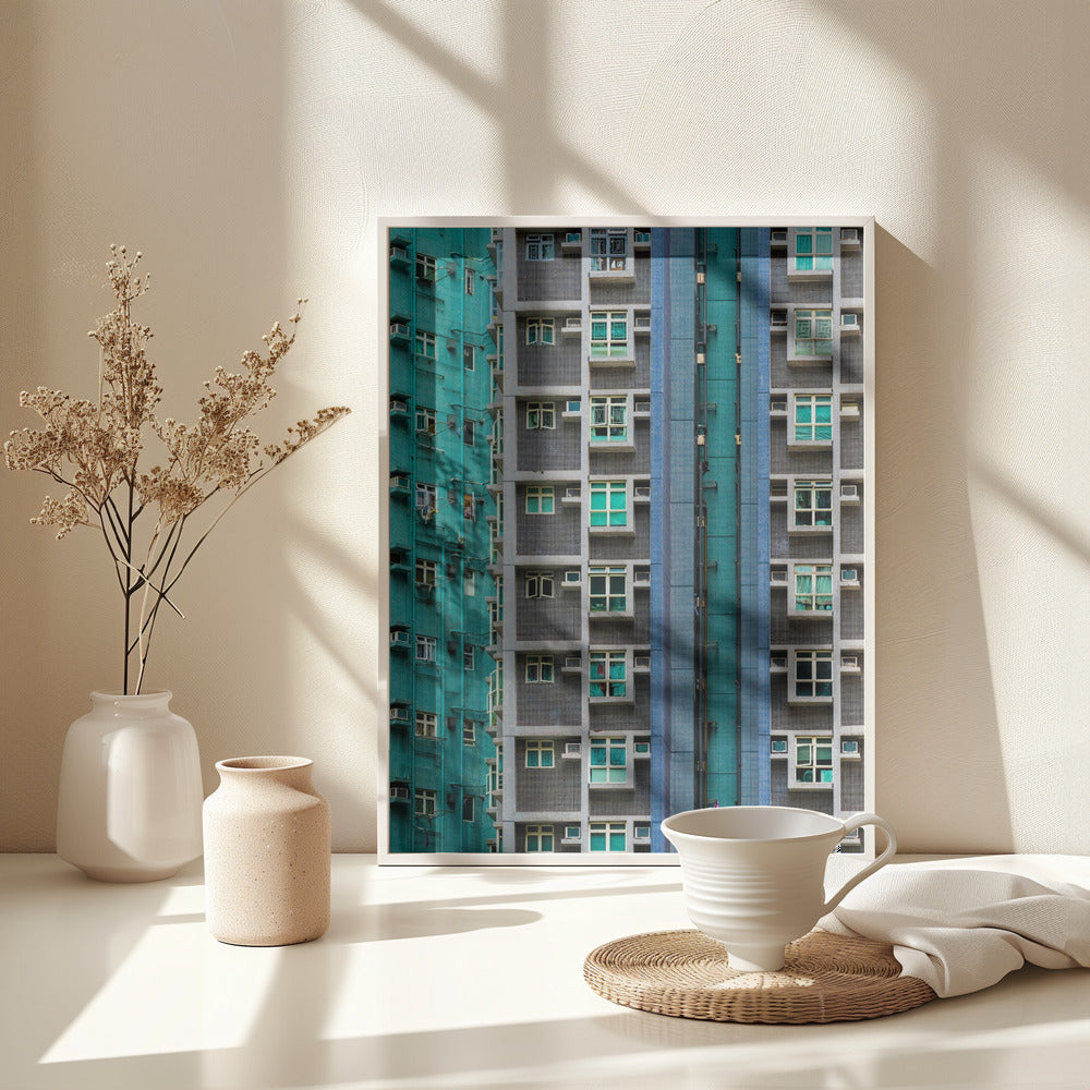 Fractions - Poster / Art Print - interiör