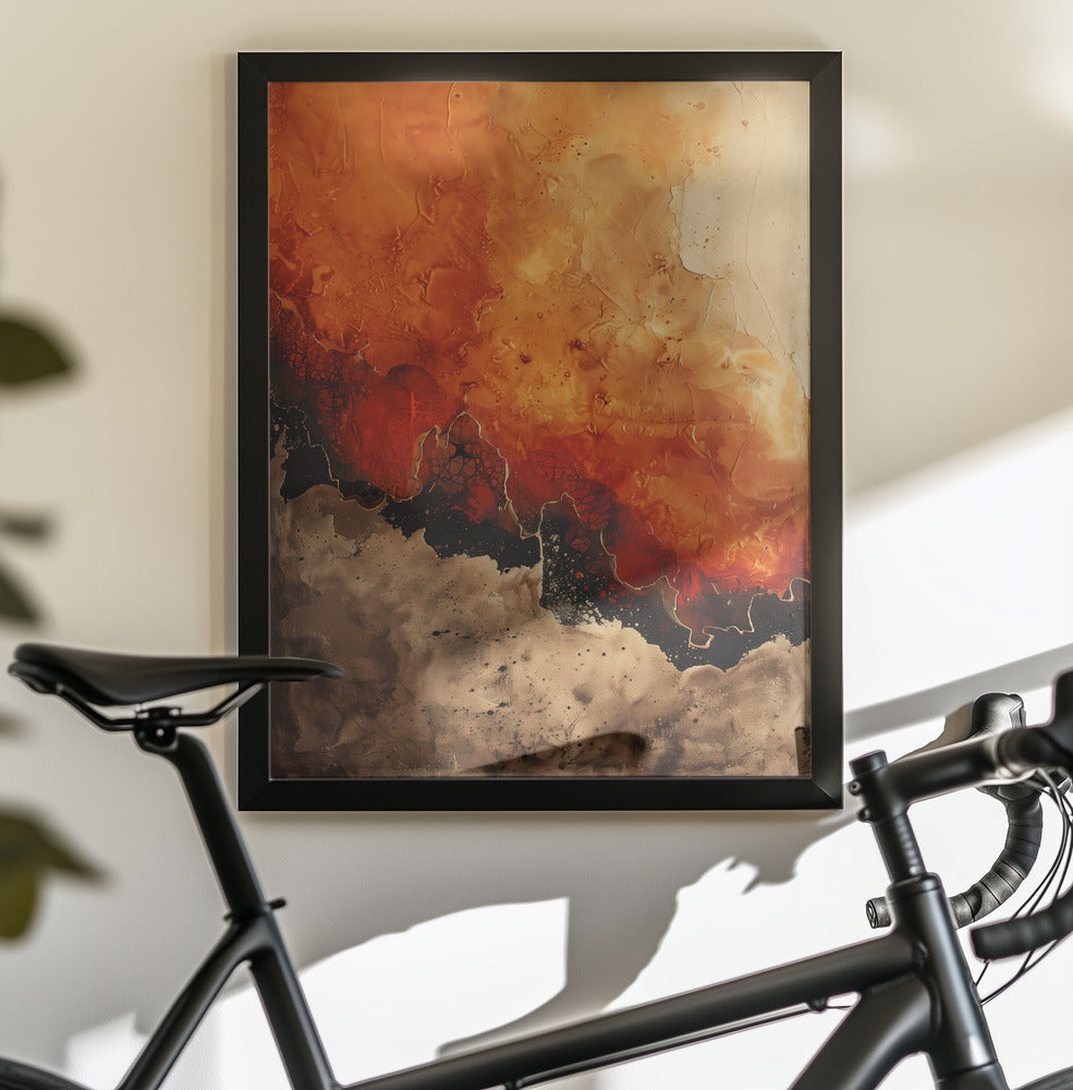 The Abstract Earth - Poster / Art Print - interiör