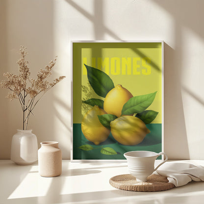 Limones - Poster / Art Print - interiör