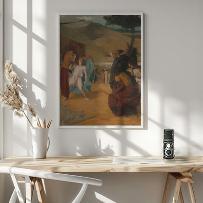 Alexander and Bucephalus No.2 - Poster / Art Print - interiör