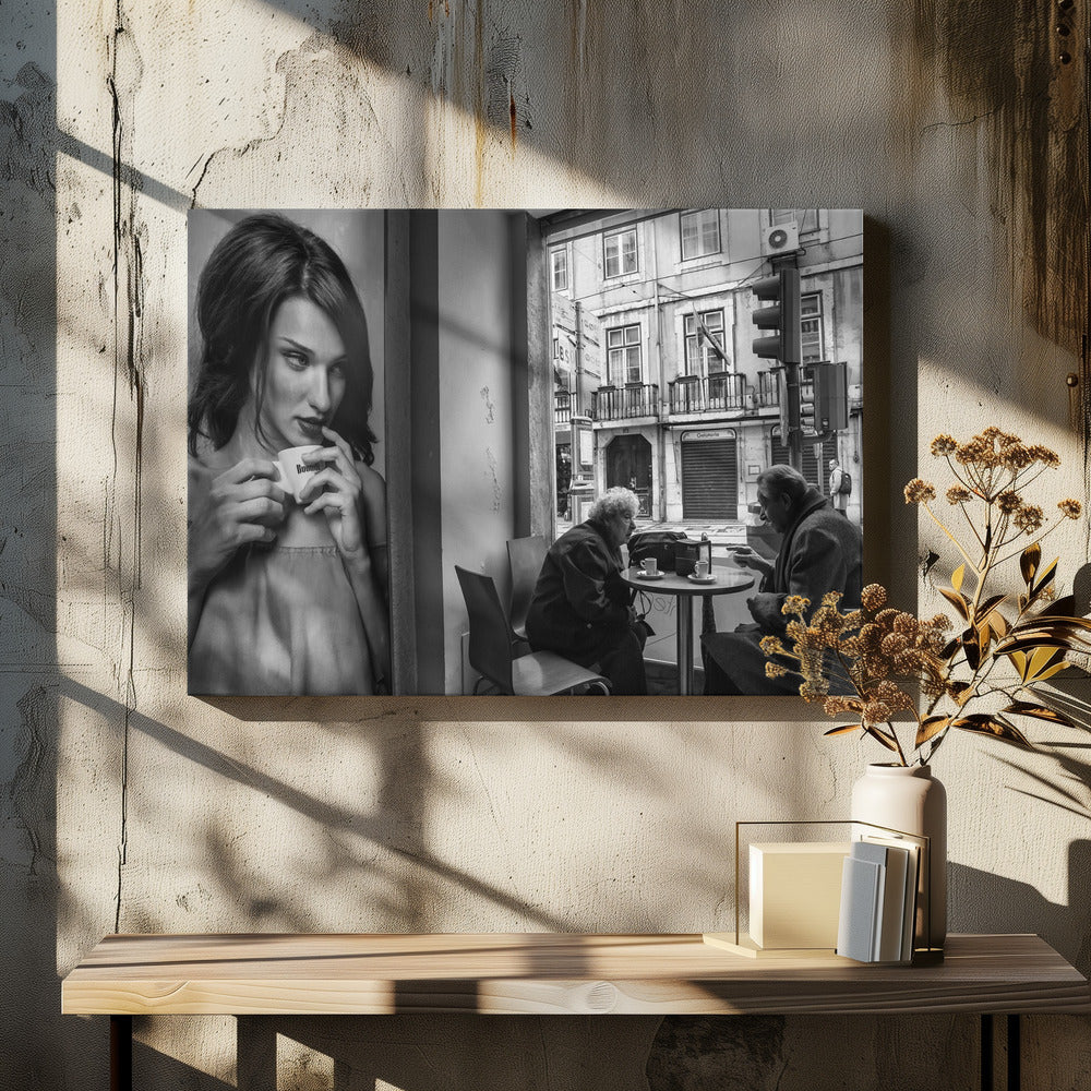 Coffee´s conversations - Poster / Art Print - interiör