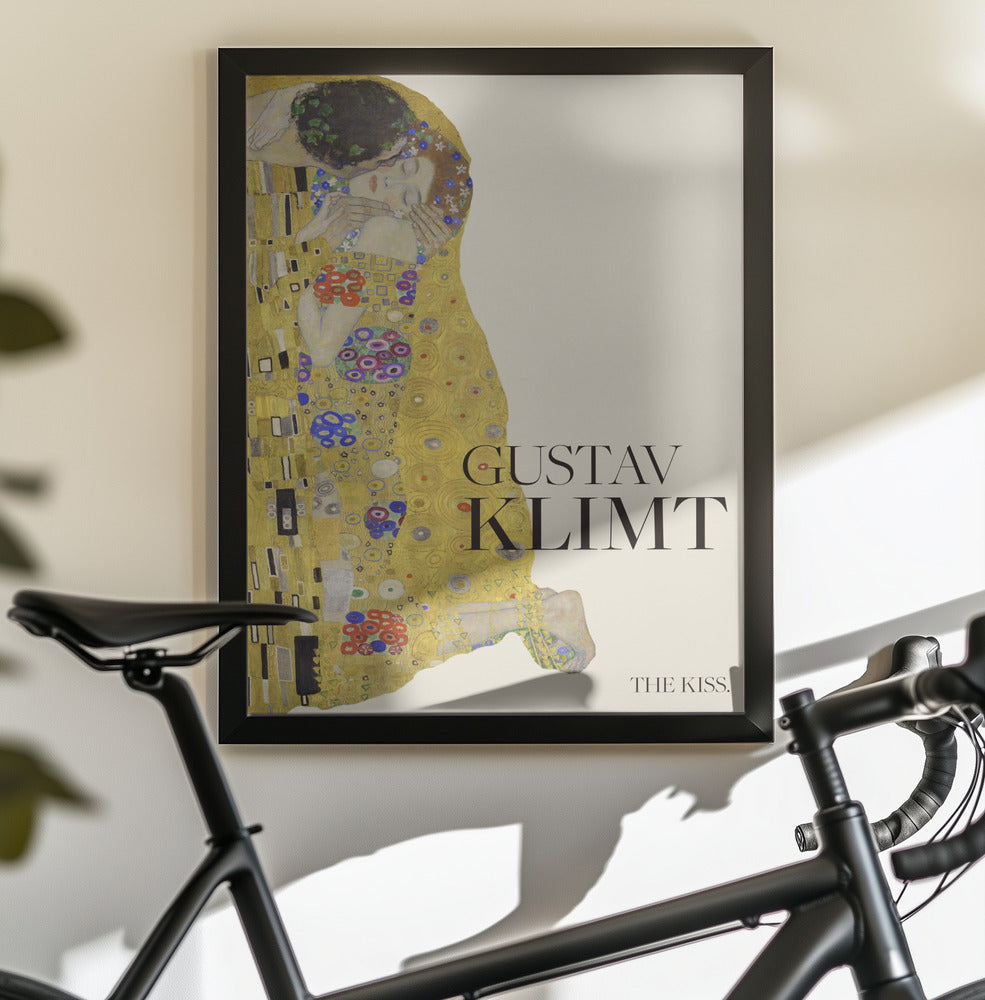The Kiss (1907–1908) Special Poster - Poster / Art Print - interiör