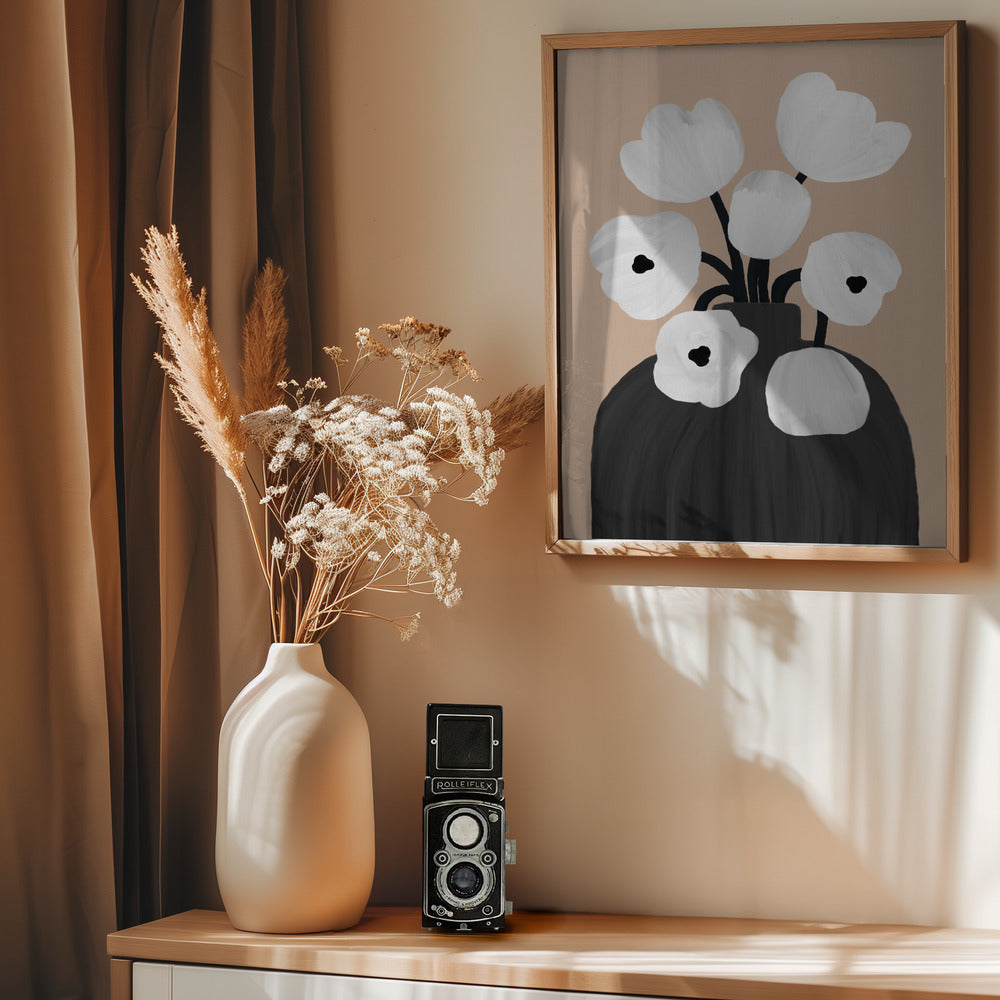 Scandi Botanical III - Poster / Art Print - interiör
