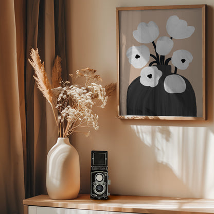 Scandi Botanical III - Poster / Art Print - interiör