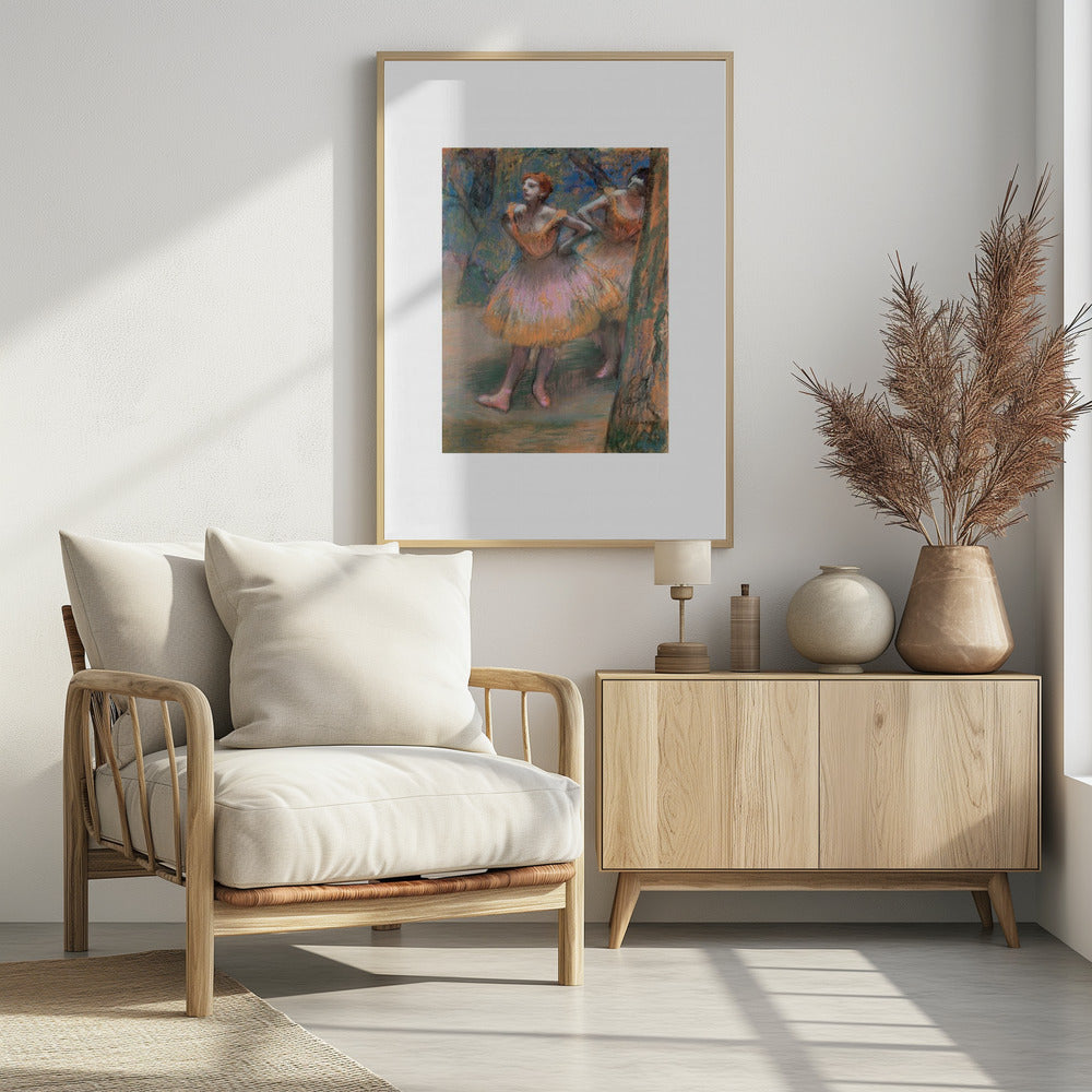 Two Dancers No.2 - Poster / Art Print - interiör