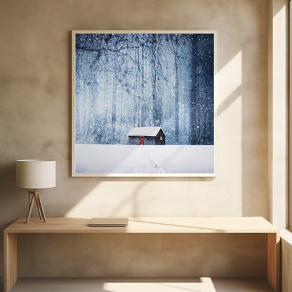 Winter - Poster / Art Print - interiör