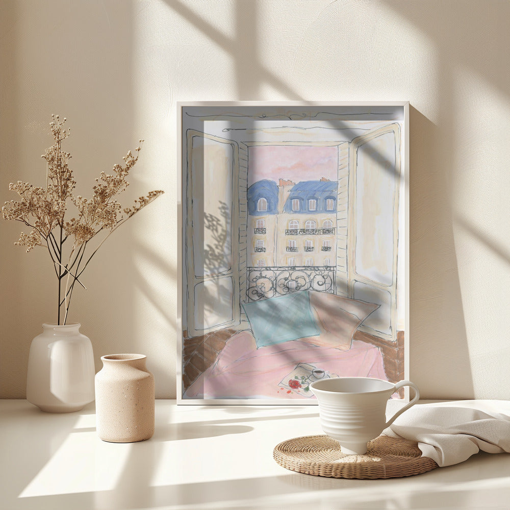 Cozy Apartment 70x100 - Poster / Art Print - interiör