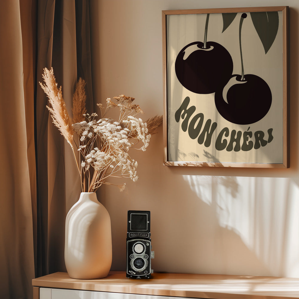 Mon Cheri - Poster / Art Print - interiör