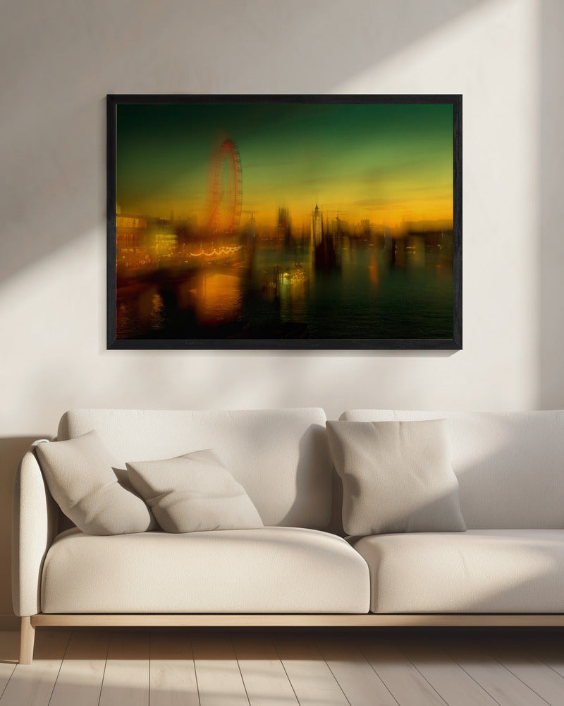 London at Dusk - Poster / Art Print - interiör