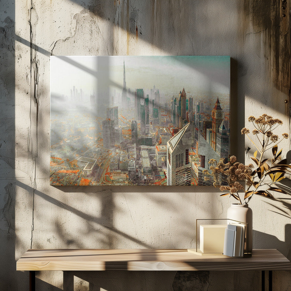 Twin Tower - Dubai - Poster / Art Print - interiör