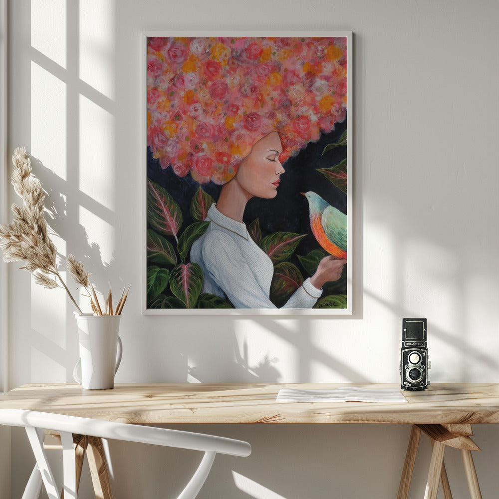 Quand L'eleve Est Pret, Le Maitre Apparait - Poster / Art Print - interiör