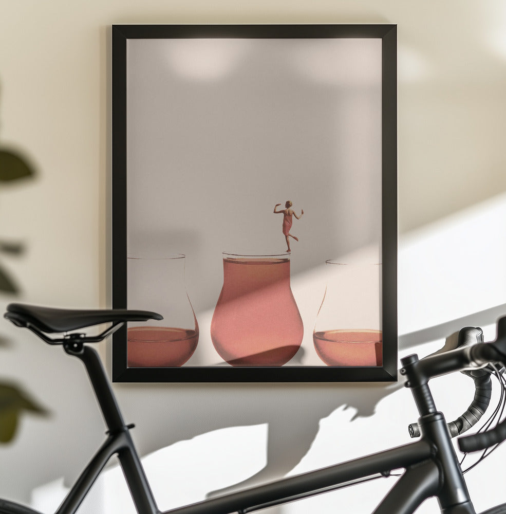 I prefer the full one - Poster / Art Print - interiör