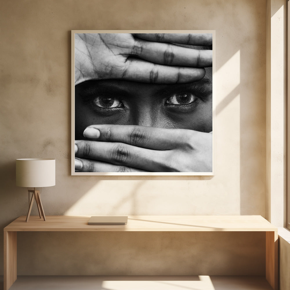Peekaboo - Poster / Art Print - interiör