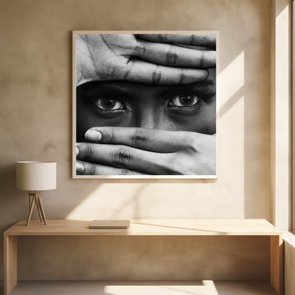 Peekaboo - Poster / Art Print - interiör