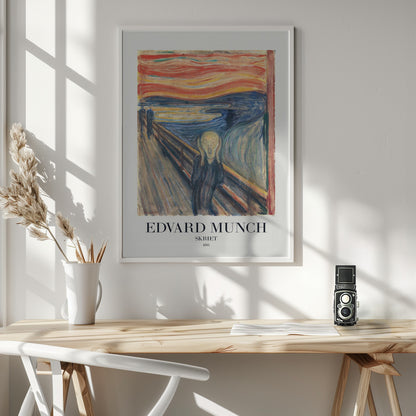 Skriet (The Scream) - Poster / Art Print - interiör