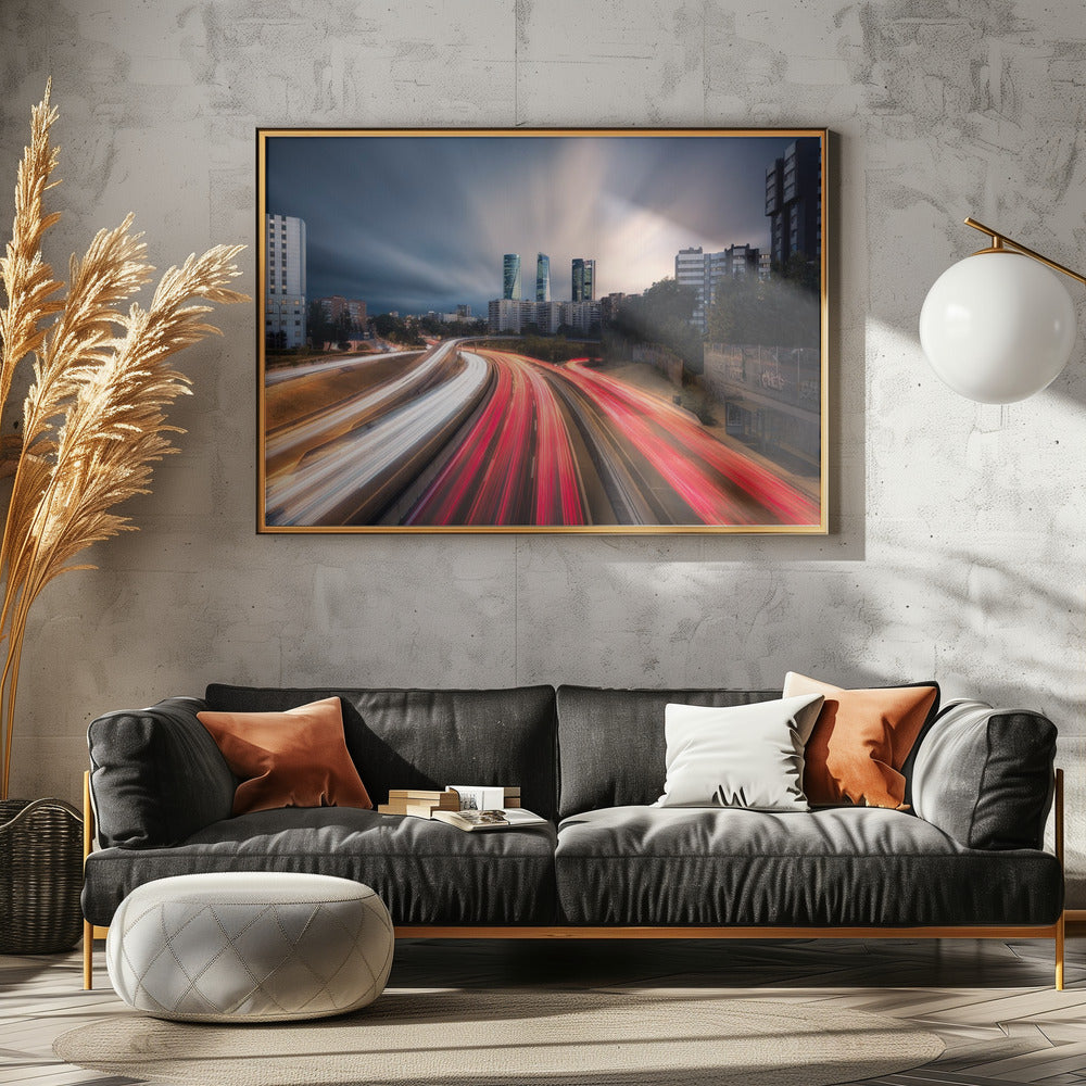 Madrid FastForward - Poster / Art Print - interiör