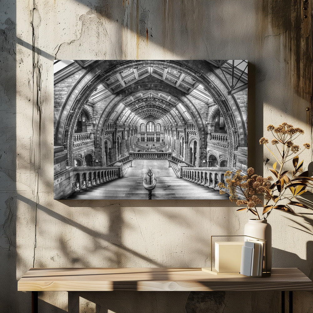 London gallery - Poster / Art Print - interiör